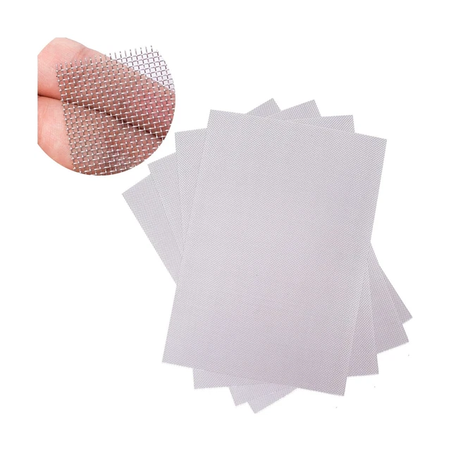 Ruilida 4 Pcs Wire Mesh 20 Mesh, 1mm Hole 11.8" x 8.2"(30x21cm)304 Stainless ...