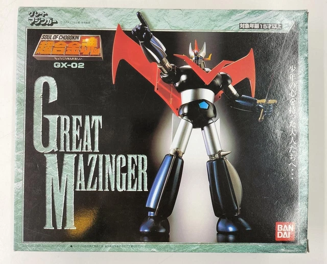 FIGURINE ARTICULÉE BANDAI Soul of Chogokin GX-02 GREAT MAZINGER