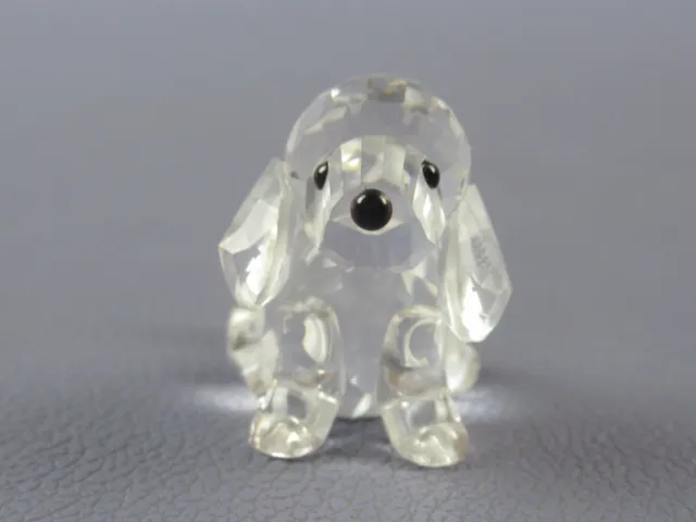 Swarovski Crystal Panda Baby Bear Chien Beagle Cochon Édition Limité Vintage 3