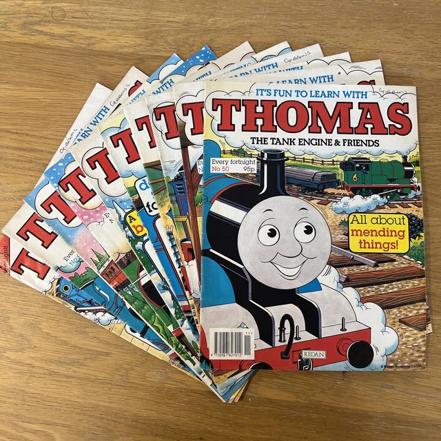 Thomas Tank Engine Learning THOMAS THE TANK engine & friends fun to learn no65 £4.99 - PicClick UK