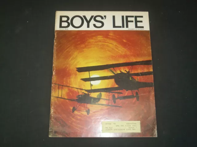 1971 November Boys' Life Magazine - Nice Front Cover - O 12433