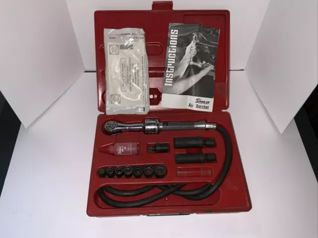 Snap-On FAR70A Pneumatic Air Ratchet. 3/8" Drive Tested