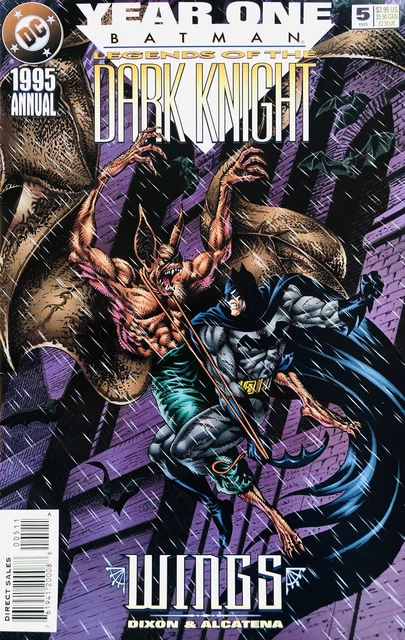 Batman Legends of the Dark Knight Annual #5 1995 DC Quique Alcatena Chuck Dixon
