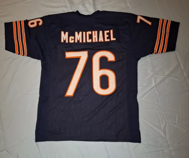 Steve McMichael #76 Chicago Un-signed Pro Style Football Jersey Size XL X-Large