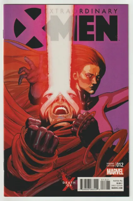 Extraordinary X-Men (2016) #12 - Leinil Francis Yu Variant - Death of X - Marvel