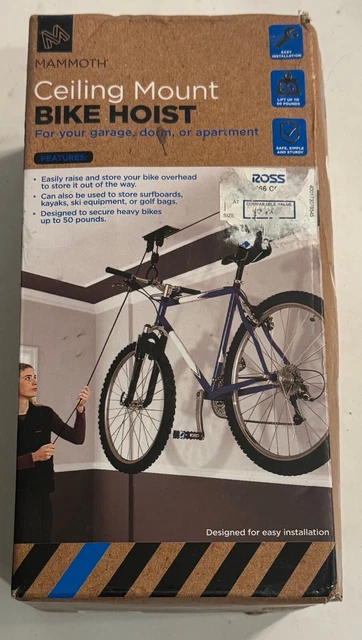 Mammoth ceiling mount bike hoist online