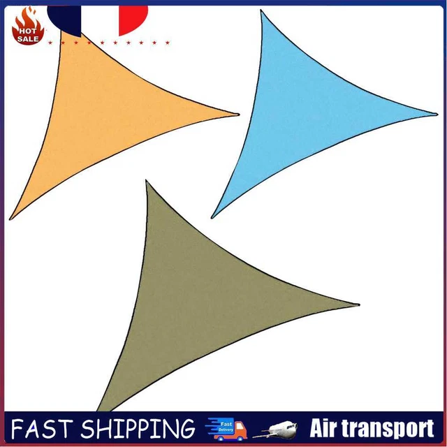 Waterproof Triangle Canopy Awning Camping Patio Tent Garden Sun Shade Shelter