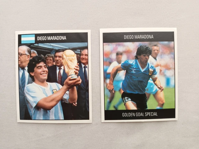 FIGURINA SUPERSPORT 1986 N.71 DIEGO ARMANDO MARADONA RECOVERED RARE