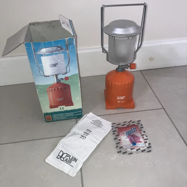 Lampe De Camping Vintage Plein Air à Gaz Butane - Lantern Style Rétro, Avec Boîte
