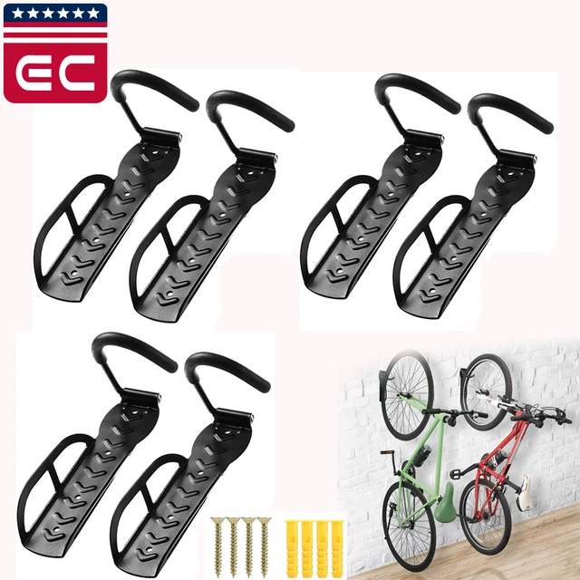 Bike Wall Mounted Mount Hook Rack Holder Cycling Bicycle Storage Hanger Stander