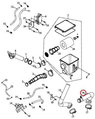Triton Original OEM VALVE INTAKE TRITON ACCESS BAJA OUTBACK 400 