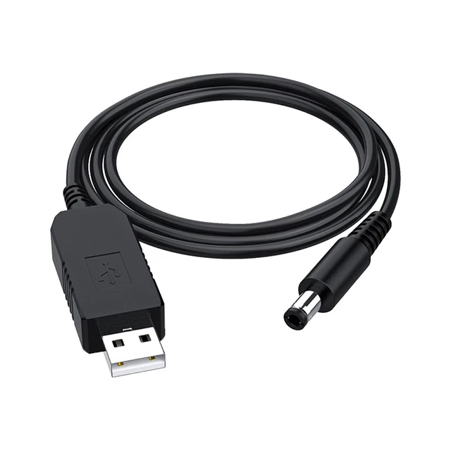 Regolatori di corrente convertitore verso l'alto DC cavo di alimentazione piccolo PVA nero 2464-22awg