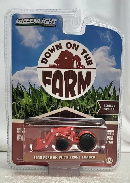 1948 '48 FORD 8N Front Loader TRACTOR Down On The Farm SERIES 6 Greenlight 2022