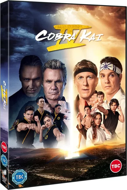 COBRA KAI 4 (2021): Ralph Macchio - Karate Kid TV Season Series - NEW Eu Rg2 DVD