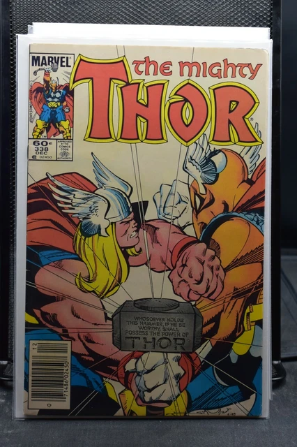 The Mighty Thor #338 Newsstand Marvel 1983 2nd Appearance of Beta Ray Bill 7.5
