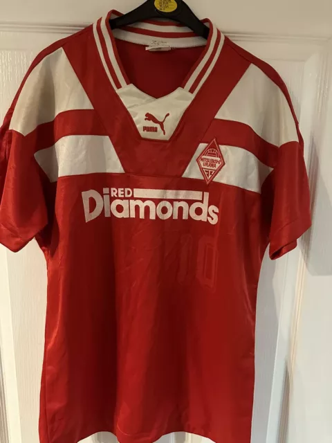 Urawa Red Diamonds 1990-91 Home shirt - Size Medium