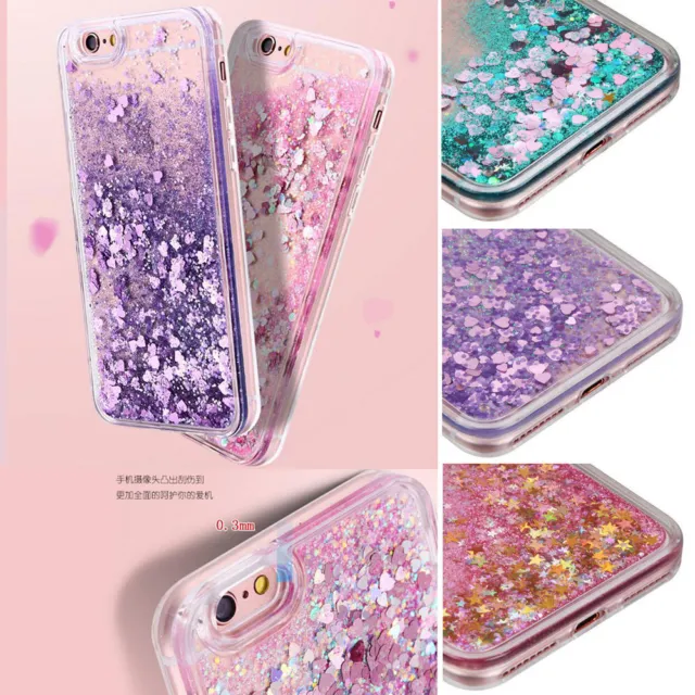For OPPO A52 A72 Dynamic Liquid Glitter Quicksand Shockproof TPU Case Cover