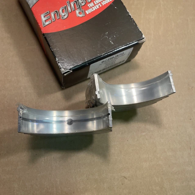 ENGINETECH CRANKSHAFT MAIN Bearing Set BC296JSTD; Standard for Chevy ...
