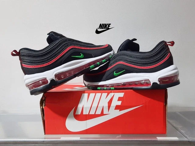 SCARPE NIKE AIR Max 97 Collezione 2022 Nero Rosso In Pelle E Tessuto N 44 EUR 80 00 PicClick IT