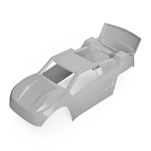 Scocca Trasparente Phat Bodies Per Losi Mini E WL Toys 14401 Phat Bodies ATAK Body Clear Per Buggy RC 1/14 - Compatibile Con LC Racing, Losi Mini, WL Toys 14401 Carrozzeria Buggy 1/14 - Foto 8