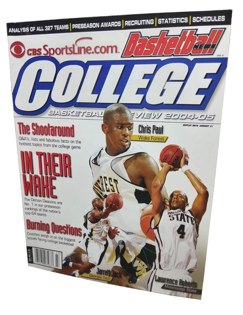 CBS. SportsLine.com College Basketball News 2004 Chris Paul Wake Forest