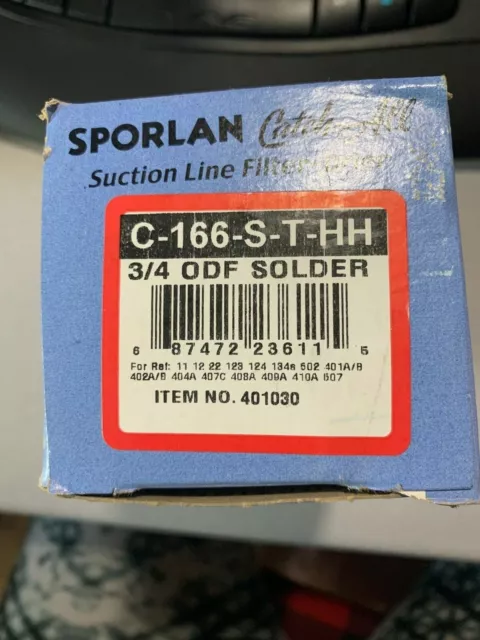 Sporlan Catch-All C-166-S-T-HH