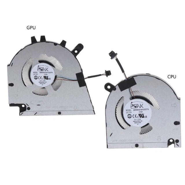 LAPTOPS QUIET COOLING Fan CPU GPU Cooler for 15 7510 16 7610 2021 19.