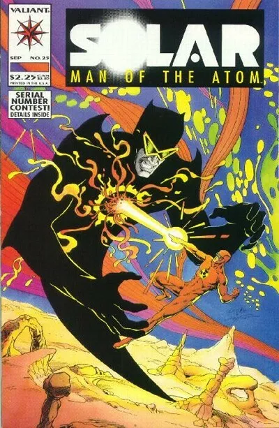Solar Man of the Atom #25 September 1993 Valiant Comic Book (VF/NM)
