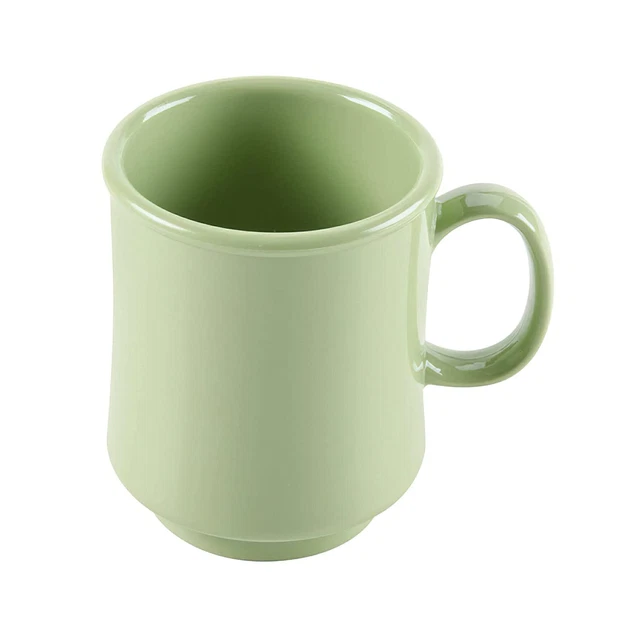 G.E.T. TM-1308-AV-EC 8 oz. Stacking Mug, Avocado (Pack of 4)