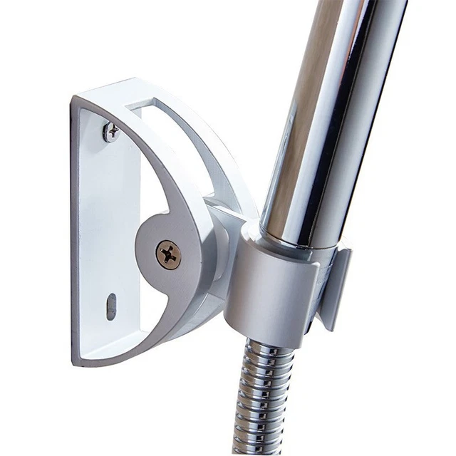 Alluminio Doccia Testa Sostegno Regolabile da Parete Casa Bagno Strumento