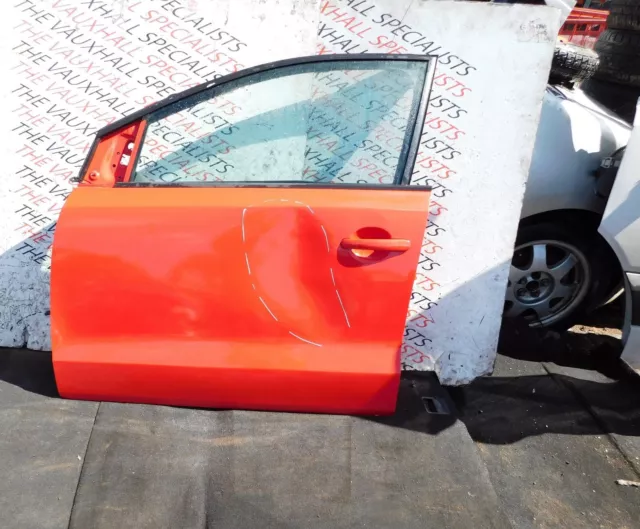 Volkswagen Polo Se E5 Mk5 (6R) 5Dr Hatch 09-17 Passenger N/S/F Door Red *Damaged
