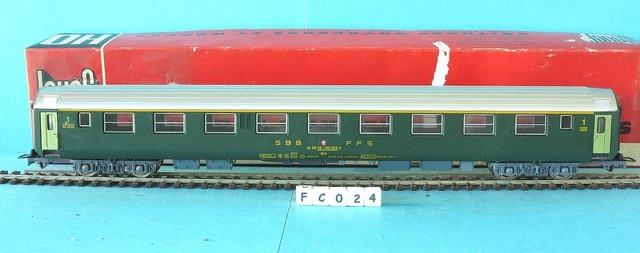 Wagon-restaurant SBB/CFF/FFS Fleischmann - Réf. 5131, époque IV, échelle HO, Occasion