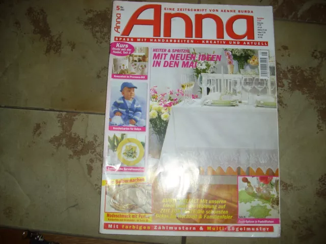 Burda Anna Spass an Handarbeiten 5 Mai 2003