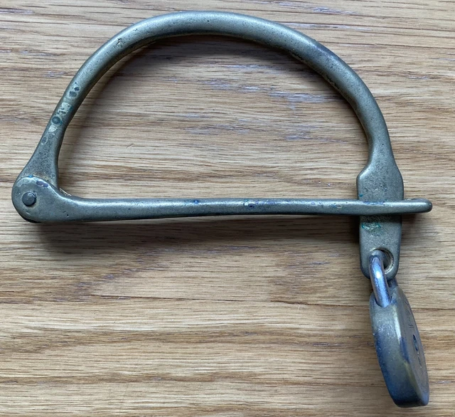 E45 ORIGINAL BRITISH Army Kit Bag Locking Bar & Lock £18.00 - PicClick UK