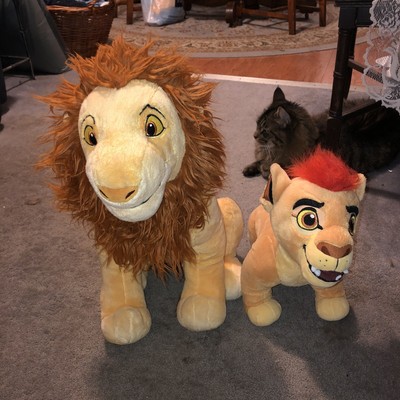 mufasa and simba plush