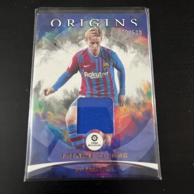 Carte Panini Frenkie De Jong 2021-22, Chronicles Origins La Liga, FC Barcelone