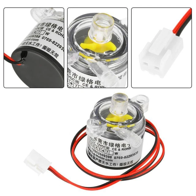 12V DC 6W Mini-Bürstenlose Tauchwasserpumpe in Lebensmittelqualität - Hohe