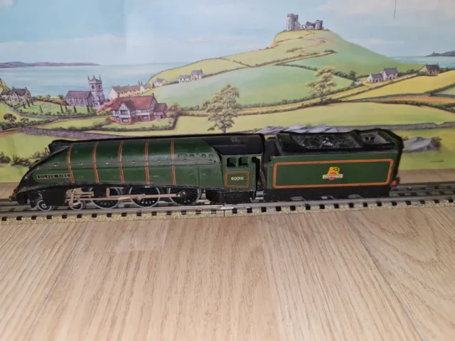 Hornby Dublo 3 Rail Die Cast Silver King Locomotive & Tender 60016