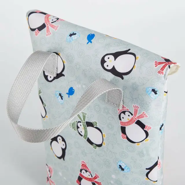 Fashion Prints Wet/Dry Bag Baby Diaper Caddy Mummy Storage Reusable Waterproof 9