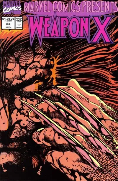 Marvel Comics Presents #84 9.2 (W) NM- Weapon X 1991 STOCK IMAGE