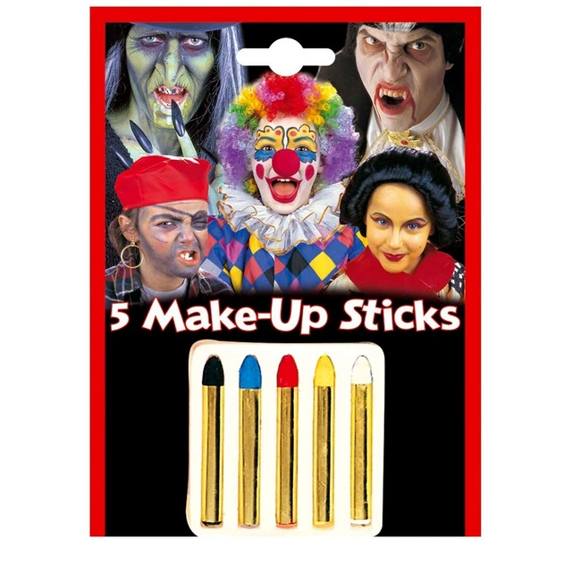 5 Make Up Sticks Trucchi Perni Carnevale Trucco di Carnevale