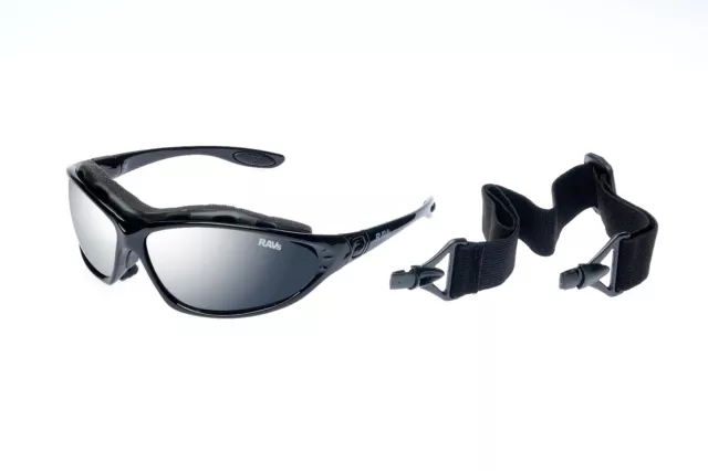 RAVS Sportbrille  Schneebrille Sonnenbrille Antibeschlag  mit Band und Bügel