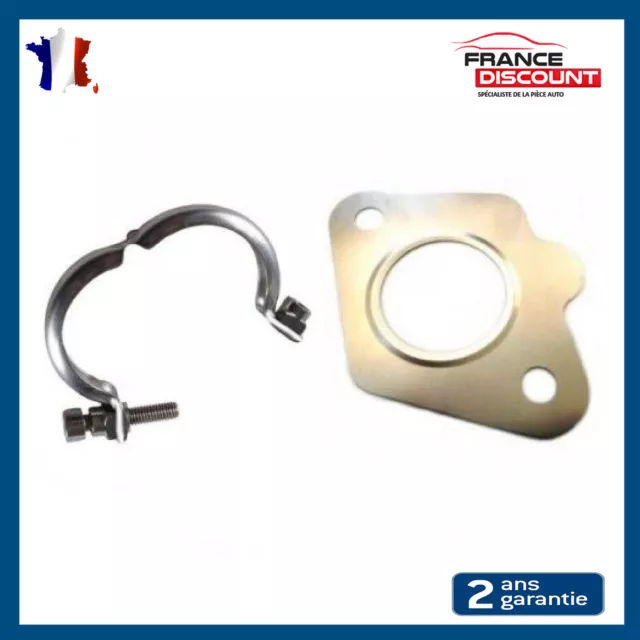 Joint + collier vanne EGR pour moteur 1.6 hdi = 1618AW - 9646166580 - 1628.3J