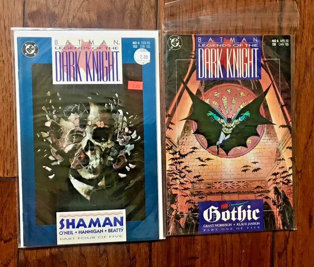 BATMAN: LEGENDS OF THE DARK KNIGHT (1989 DC) #4, 6 High Grade