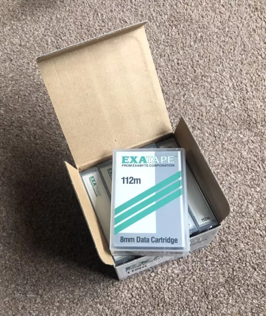 ExaByte ExaTape 112m 8mm Data Tape Cartridge 180093 New Sealed