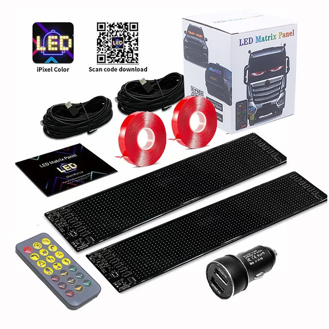 Truck-Specific Devil's Eye-LED-Screen/Car Eye Light Truck Dynamic LED