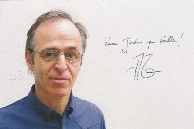 Autographe Original: JEAN JACQUES GOLDMAN.