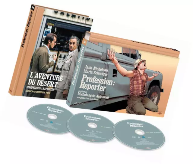 Coffret Blu Ray + DVD : Profession Reporter - Ed Collector - NEUF