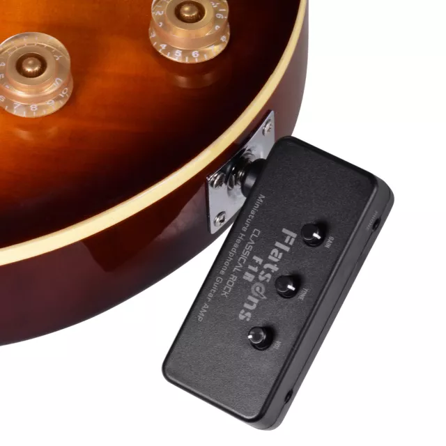 Flatsons F1R Mini Headphone Guitar Amp Amplifier with 3.5mm Headphone Jack AUX