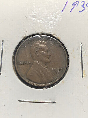 1935 D Lincoln Wheat Cent Penny Coin FREE SHIPPING